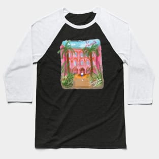 Valencia Postcard Baseball T-Shirt